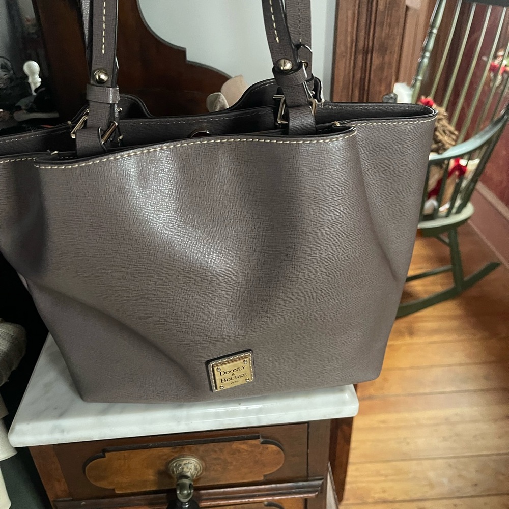 Dooney & Bourke Dark Brown Tote